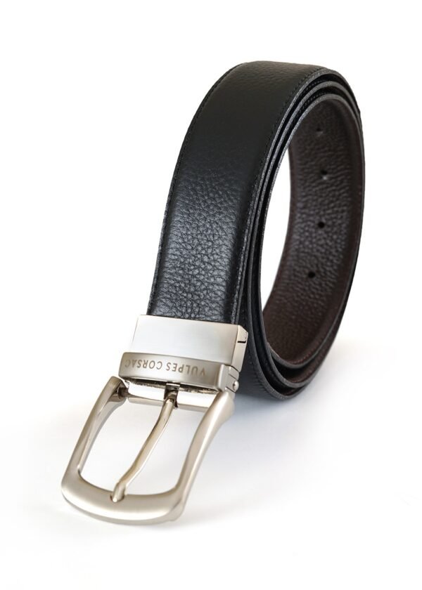 Reversibile Mild Texture leather Belt - Image 2