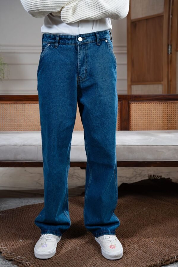 Baggy Fit Jeans – Blue