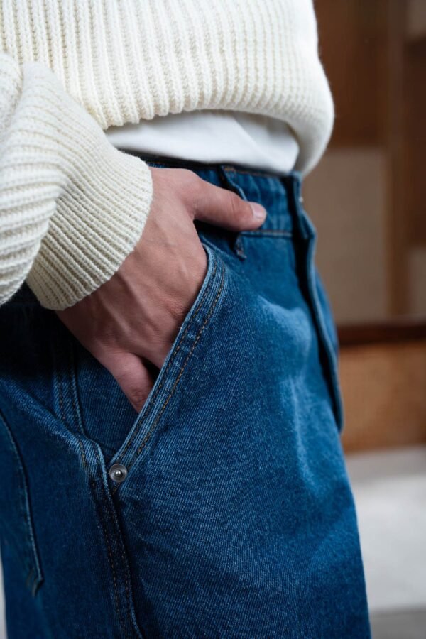 Baggy Fit Jeans – Blue - Image 2