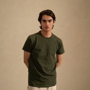 Slim Fit T-Shirt – Olive