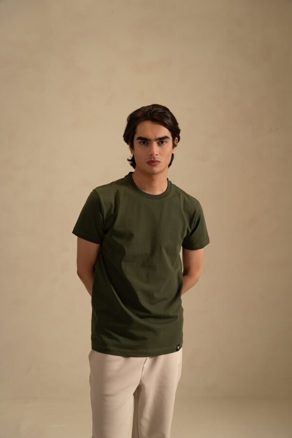 Slim Fit T-Shirt – Olive